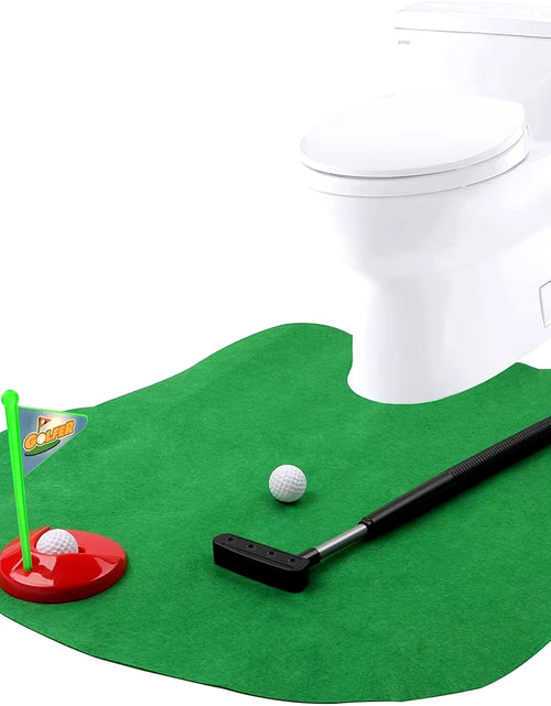 Load image into Gallery viewer, Mini Toilet Golf Toy Set Toilet Time Golf Game Set Golf Training Accessory Gift for Birthday Party
